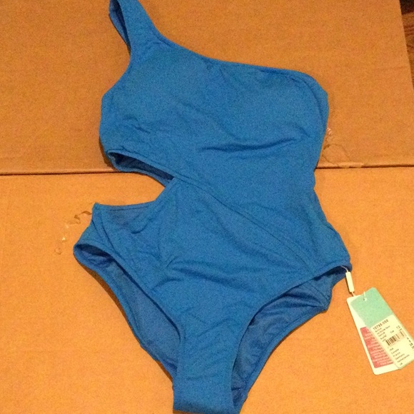NWT $129 SEAFOLLY US 6 ACTIVE ONE SHOULDER - Picture 3 of 13